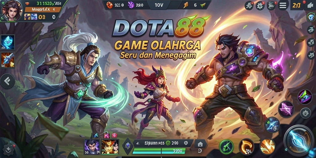 Tangkapan layar DOTA88 menunjukkan aksi olahraga yang menegangkan dan seru.