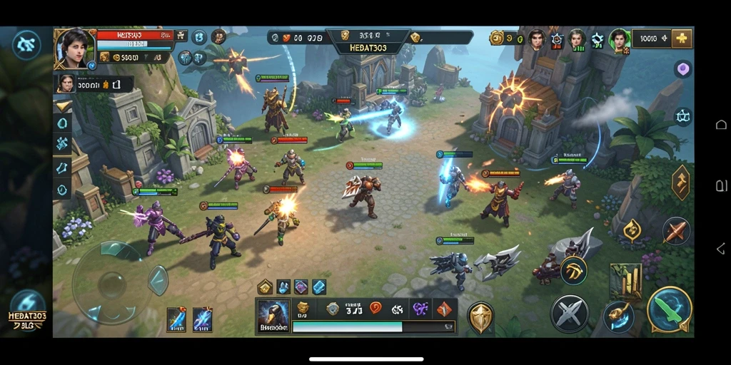 Tangkapan layar dari gameplay seru HEBAT303 dengan aksi strategi.