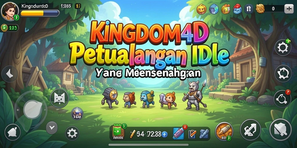 Tampilan gameplay KINGDOM4D yang menarik dan memikat.