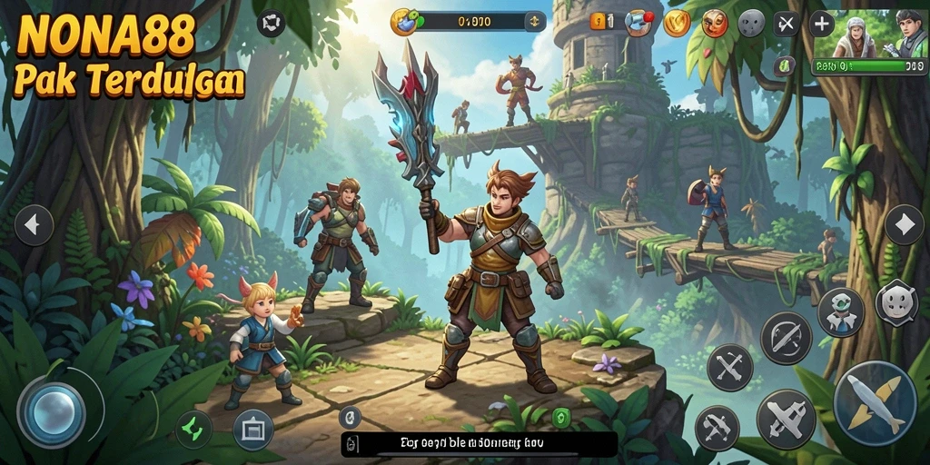 Screenshot gameplay NONA88 menunjukkan aksi seru dalam petualangan.