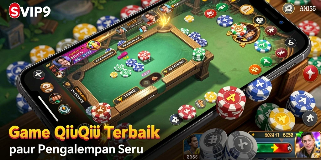 Tampilan gameplay seru dari SVIP9 dalam permainan QiuQiu.