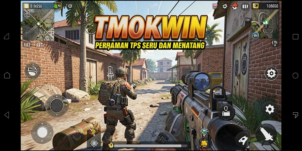 Gameplay TMOKWIN menampilkan aksi seru dan grafis berkualitas tinggi.