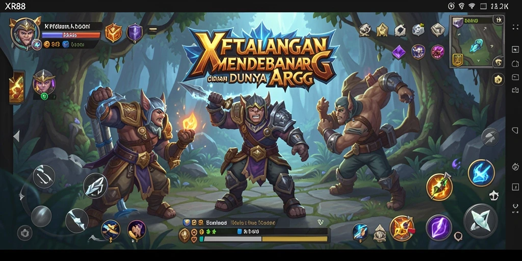 Tampilan seru dan aksi menegangkan dalam gameplay ARPG.
