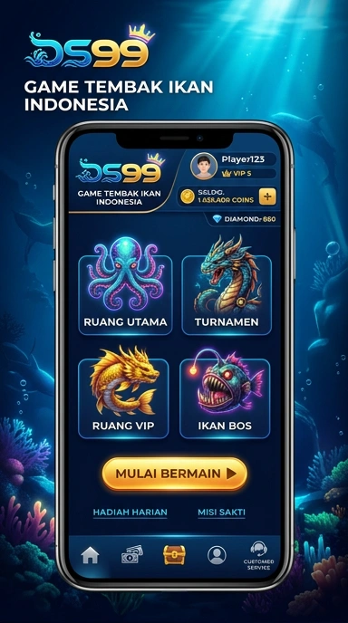 Tampilan antarmuka ds99 yang sederhana dan intuitif.